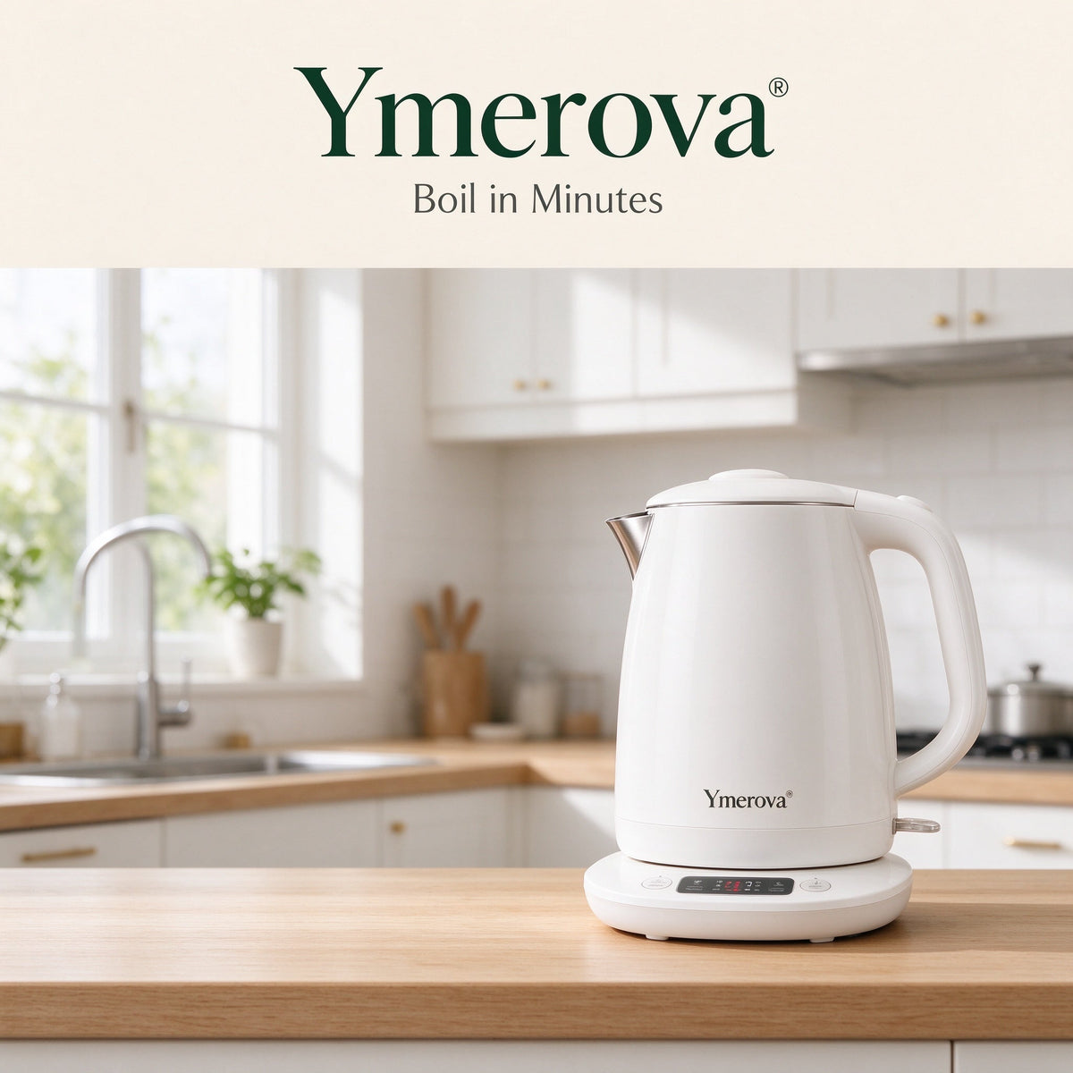 Ymerova® Temperature Control Kettle