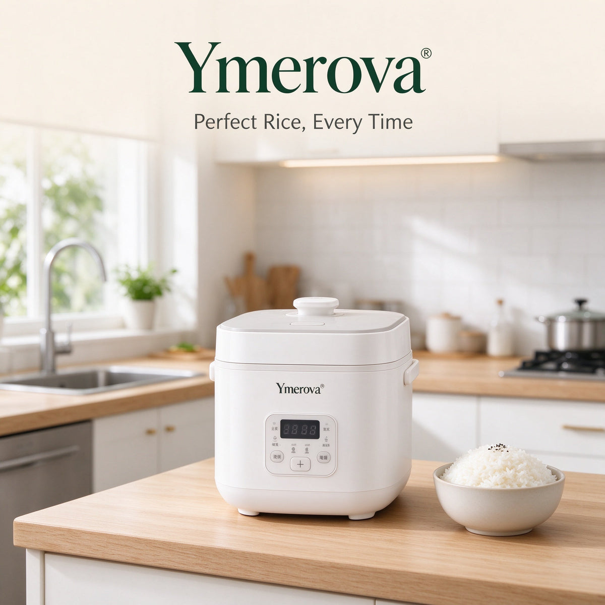 Ymerova® Mini Rice Cooker