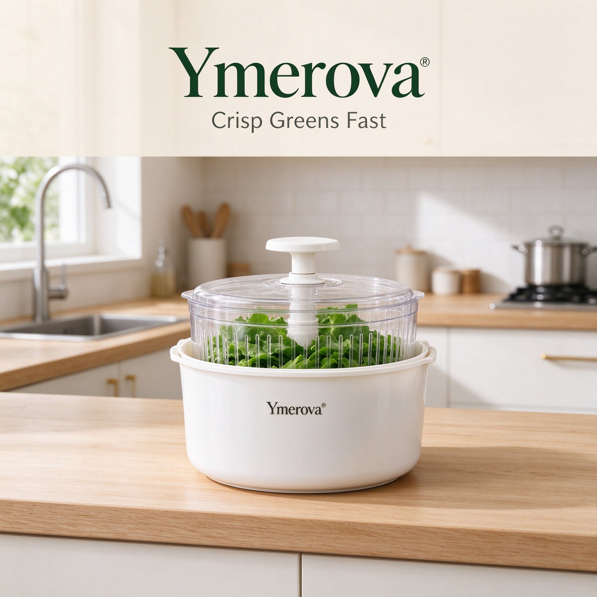 Ymerova® Salad Spinner