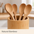 Ymerova® Bamboo Utensil Caddy