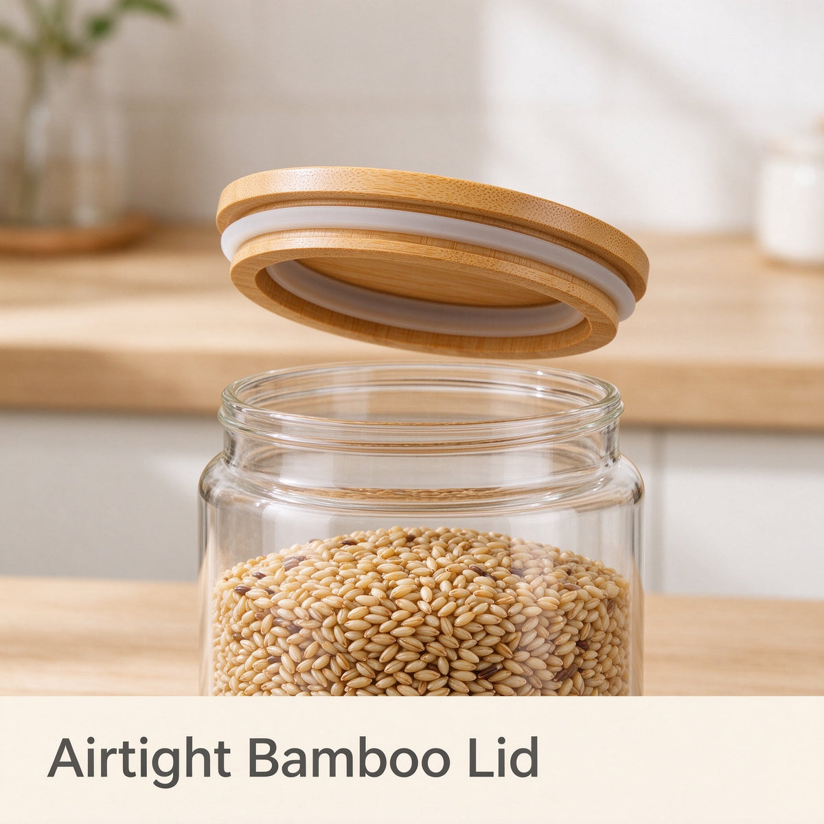 Ymerova® Glass Canister Set